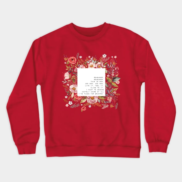 Remember, this is now Crewneck Sweatshirt by missguiguitte
